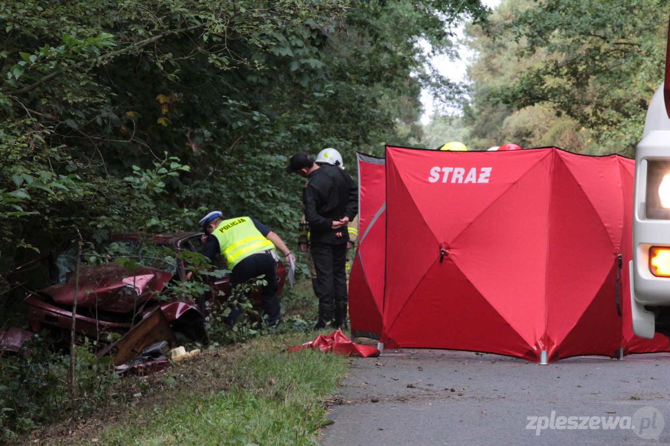 Tragiczny wypadek w gminie Chocz