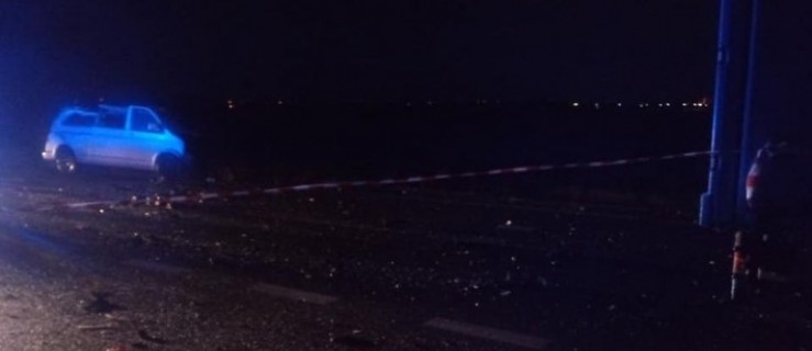 Wypadek śmiertelny na drodze krajowej. Nie żyje 49-latek - Zdjęcie główne