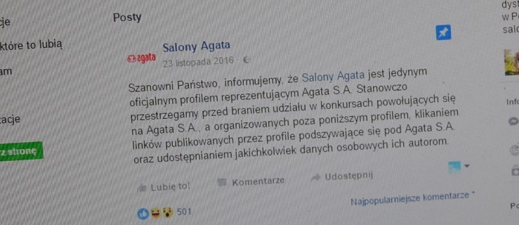 Przekręt na meble. Oszust podszywa się pod sieć sklepów  - Zdjęcie główne