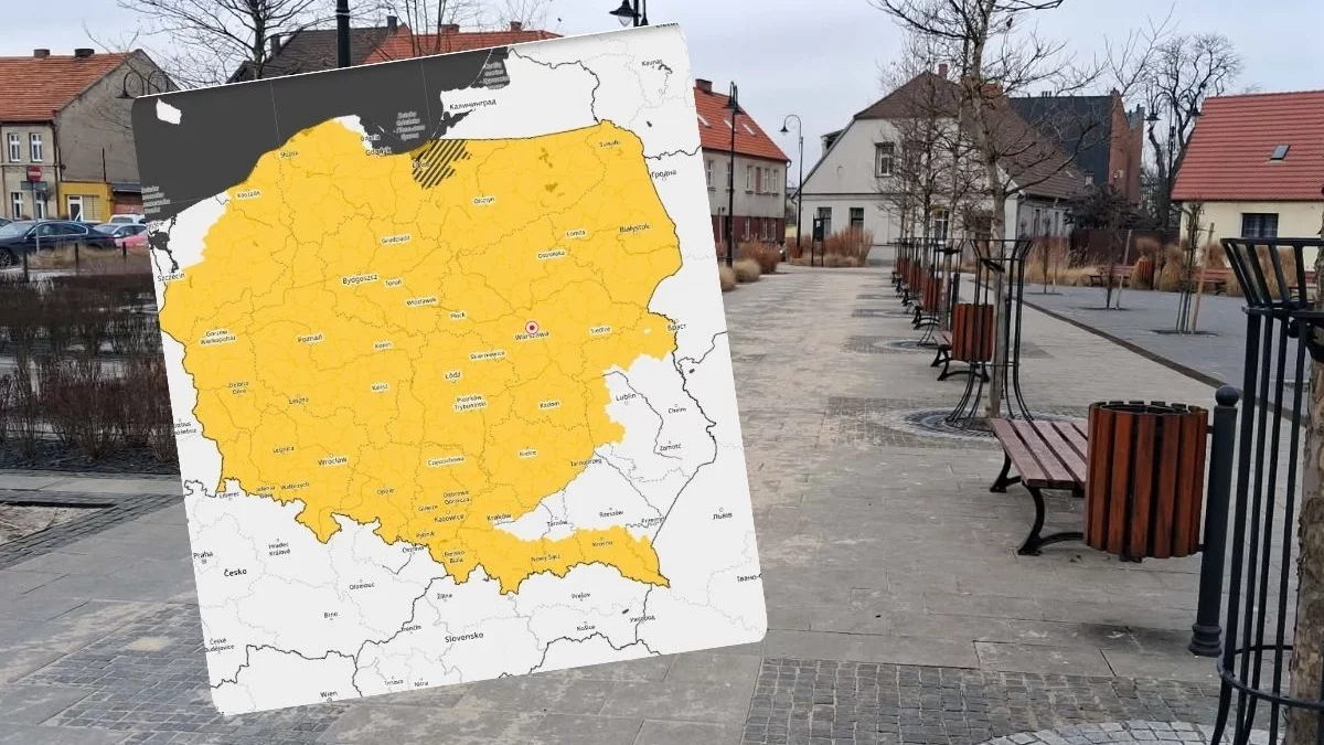 Cała Polska na żółto. IMGW wydało pilne alerty dla prawie całego kraju