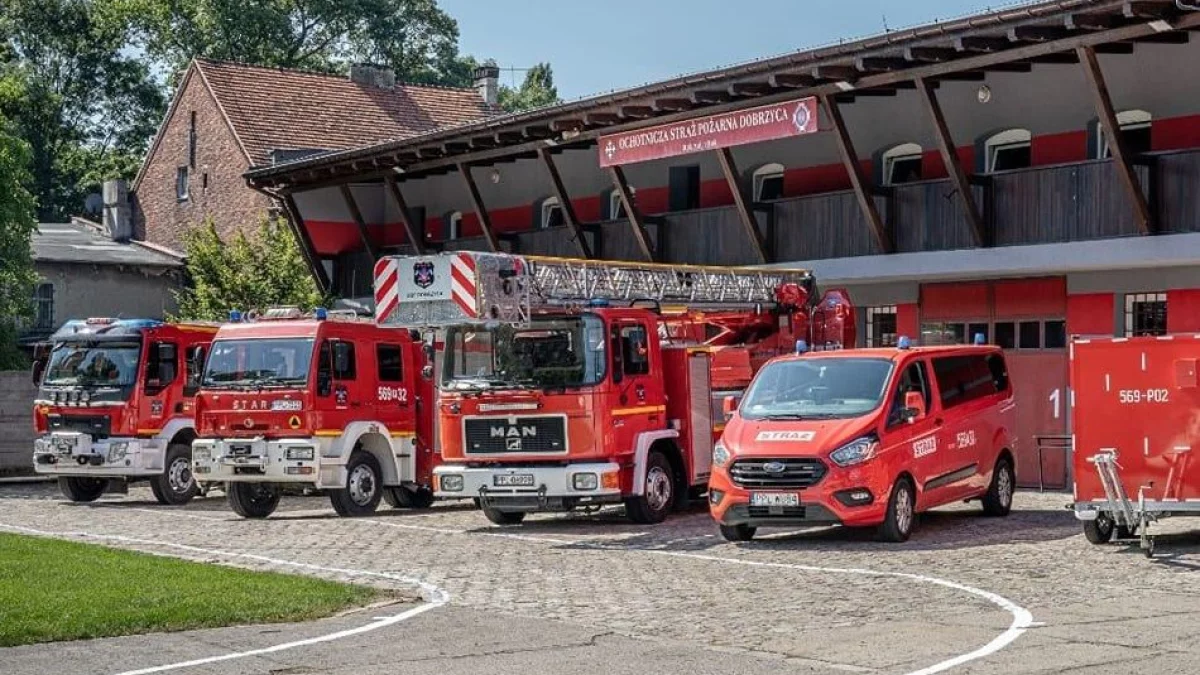 OSP Dobrzyca z ogromnym dofinansowaniem na sprzęt i szkolenia - Zdjęcie główne