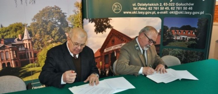 OKL w Gołuchowie podpisał umowę z PWSZ w Kaliszu - Zdjęcie główne