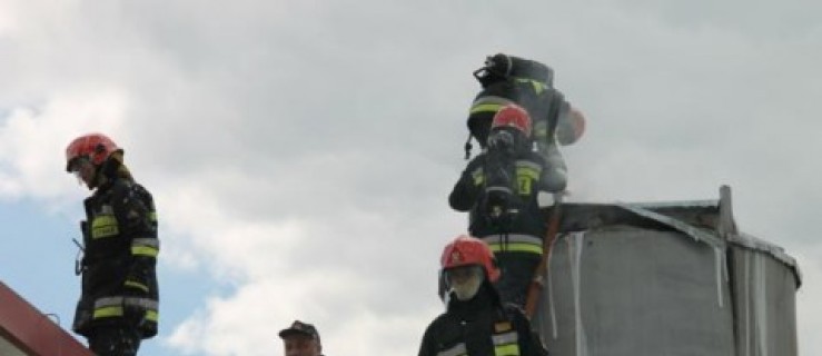 Pożar stolarni w Lenartowicach [VIDEO] - Zdjęcie główne