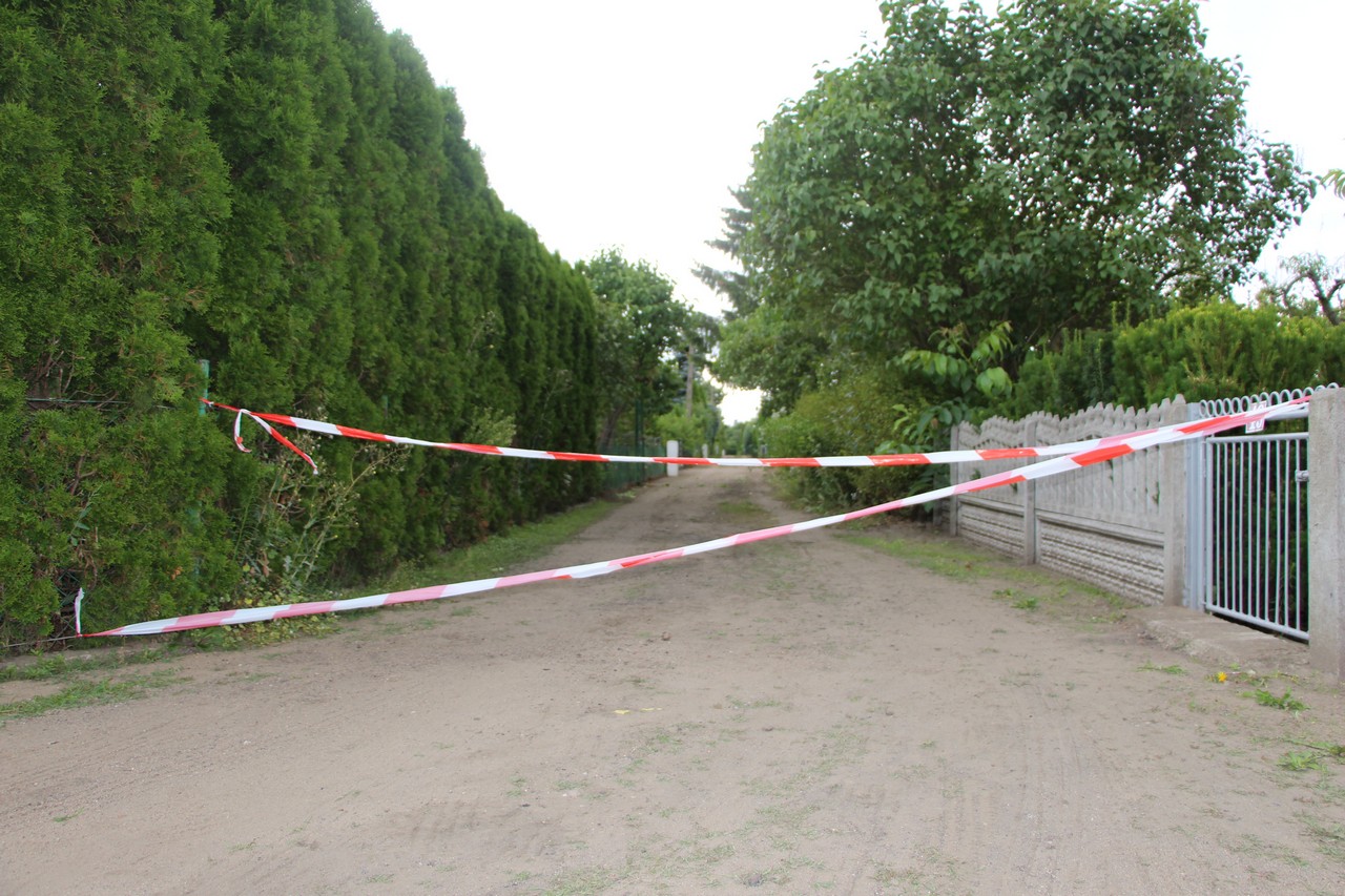 Do zabójstwa doszło na terenie ogrodów działkowych w Pleszewie