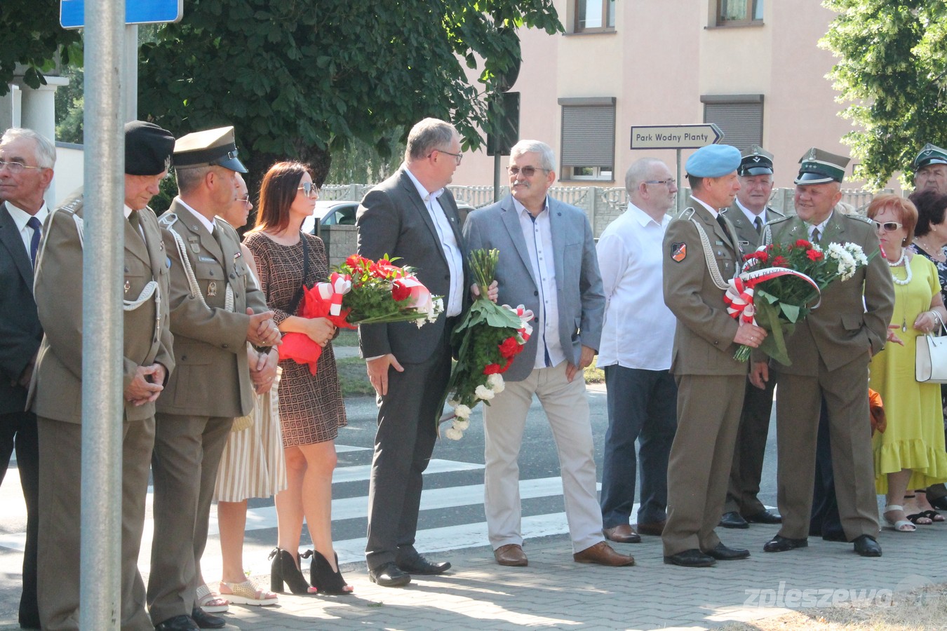 40-lecie Związku Żołnierzy Wojska Polskiego w Pleszewie