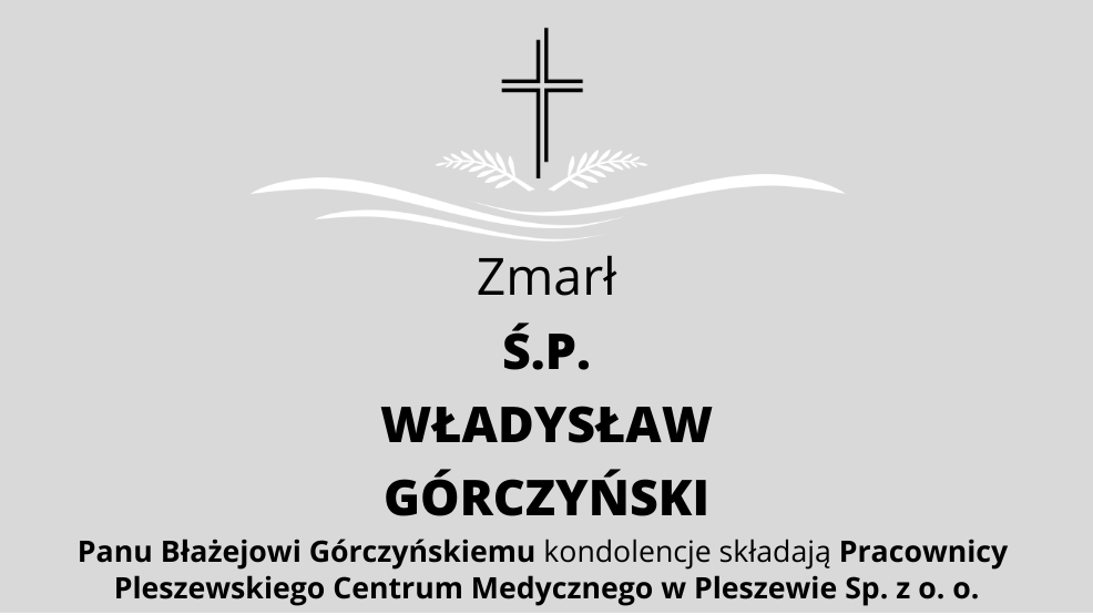 Zmarł Ś.P. Władysław Górczyński - Zdjęcie główne