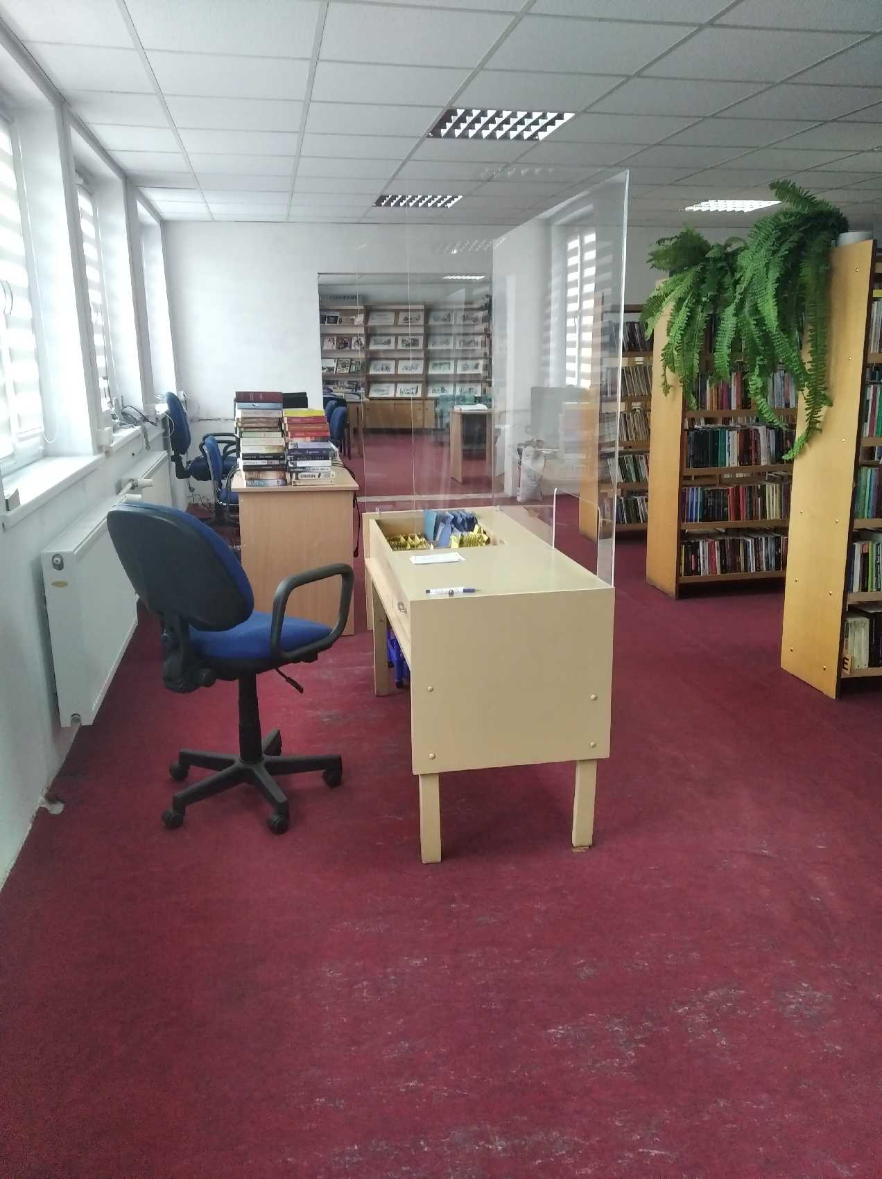 Biblioteka w Dobrzycy po remoncie