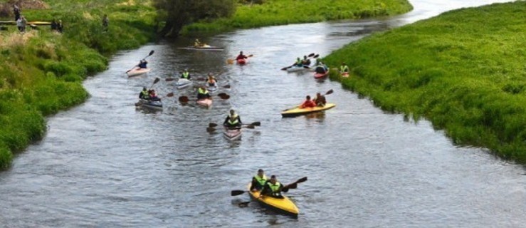 Rajd rowerowy i spływ kajakowy - Zdjęcie główne