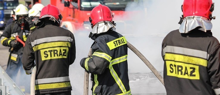 Pożar  domu w miejscowości Szkudła - Zdjęcie główne
