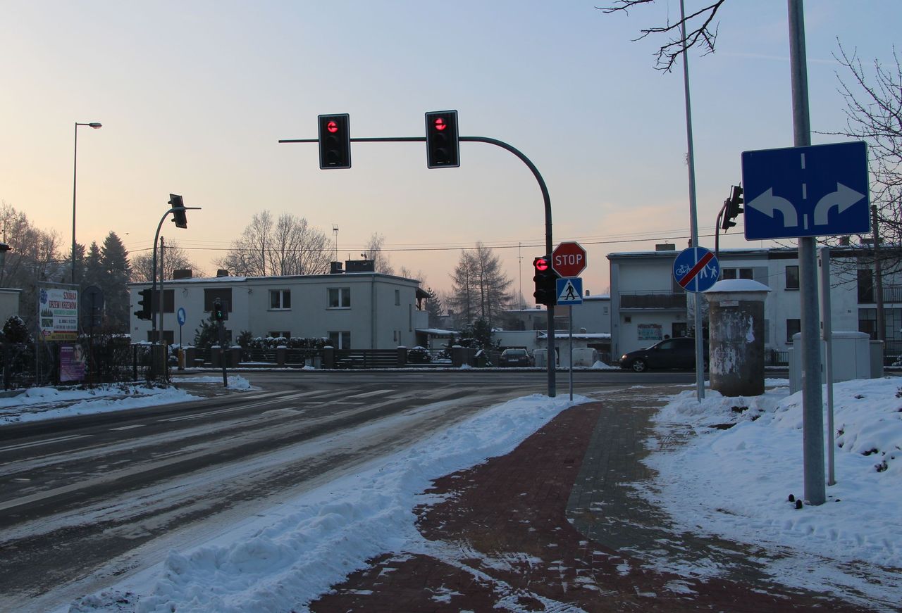 Pleszew. Problem ze światłami na skrzyżowaniu Poznańskiej i Zachodniej - Zdjęcie główne