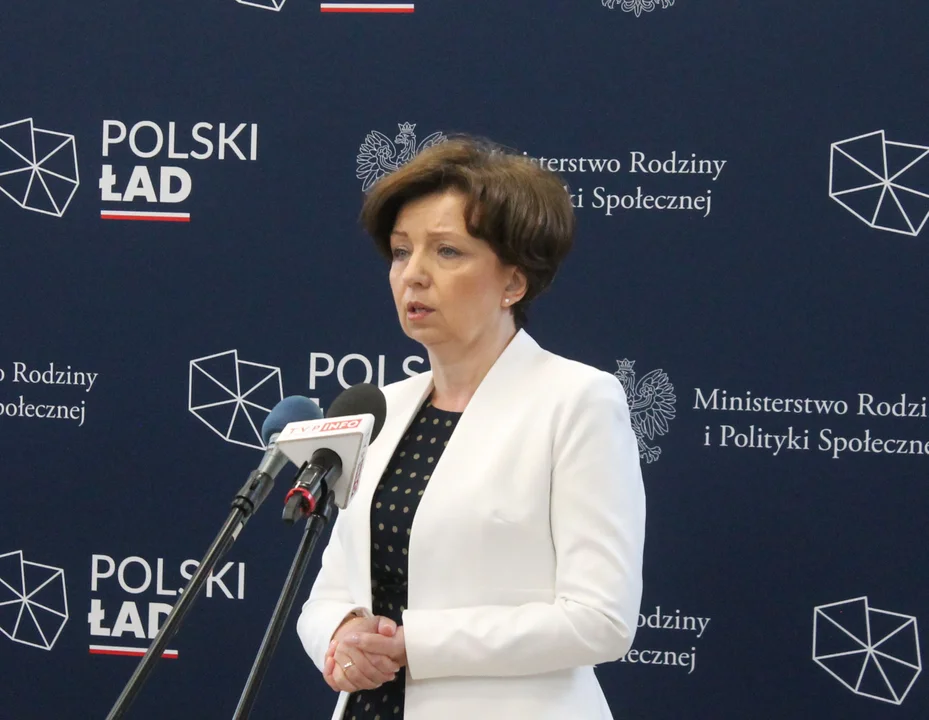 Minister rodziny i polityki społecznej Marlena Maląg przyjedzie do Pleszewa