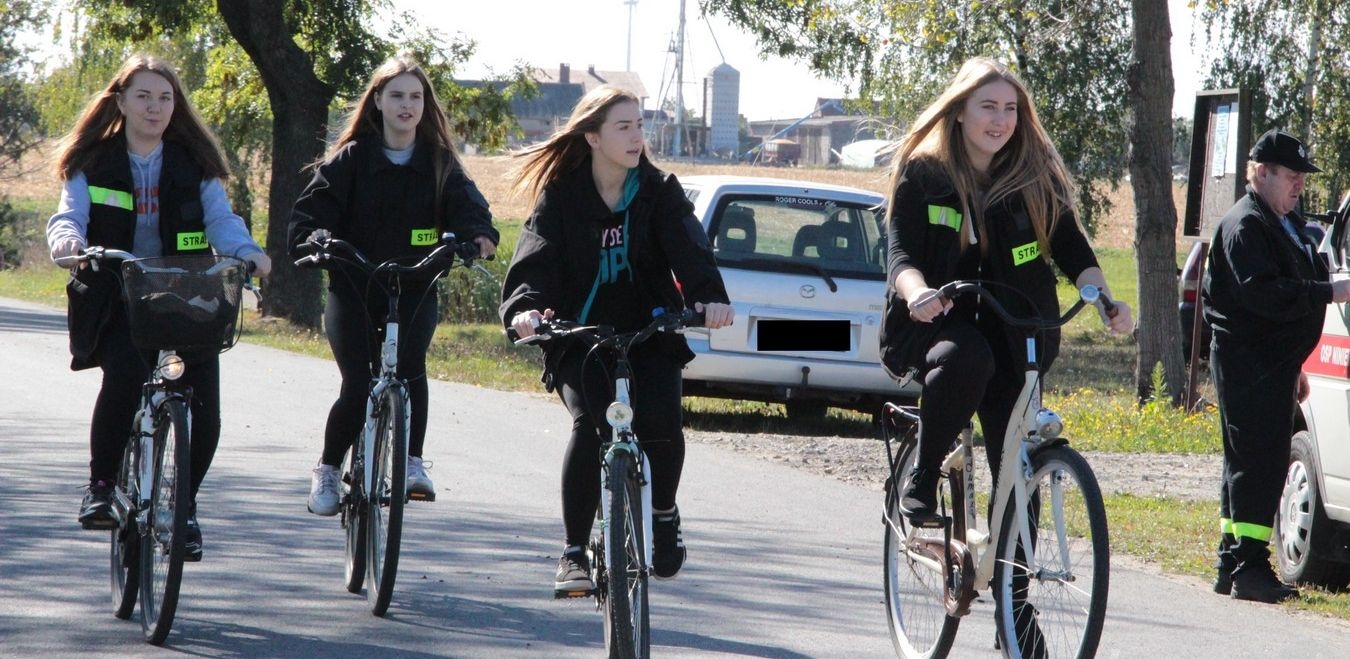 Strzydzew. XIV Rajd Rowerowy Młodzieżowych Drużyn Pożarniczych - Zdjęcie główne