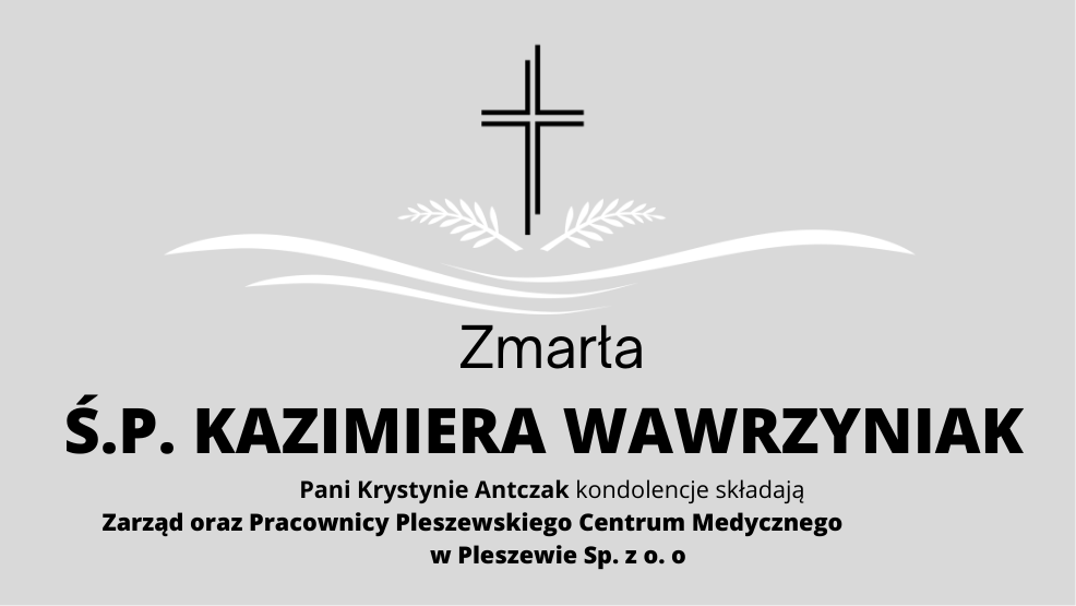 Zmarła Ś.P. Kazimiera Wawrzyniak - Zdjęcie główne