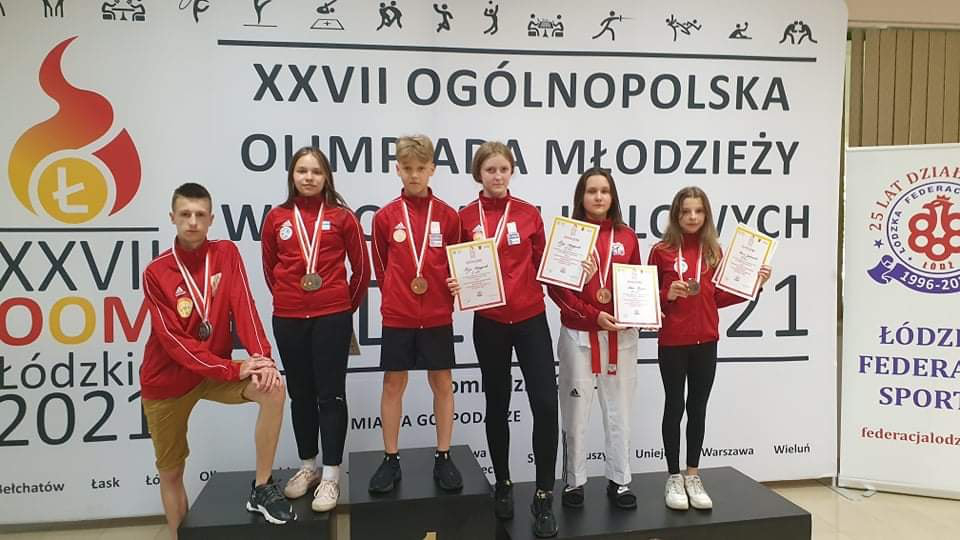 Taekwondo olimpijskie. Medale i punkty na Ogólnopolskiej Olimpiadzie Młodzieży - Zdjęcie główne