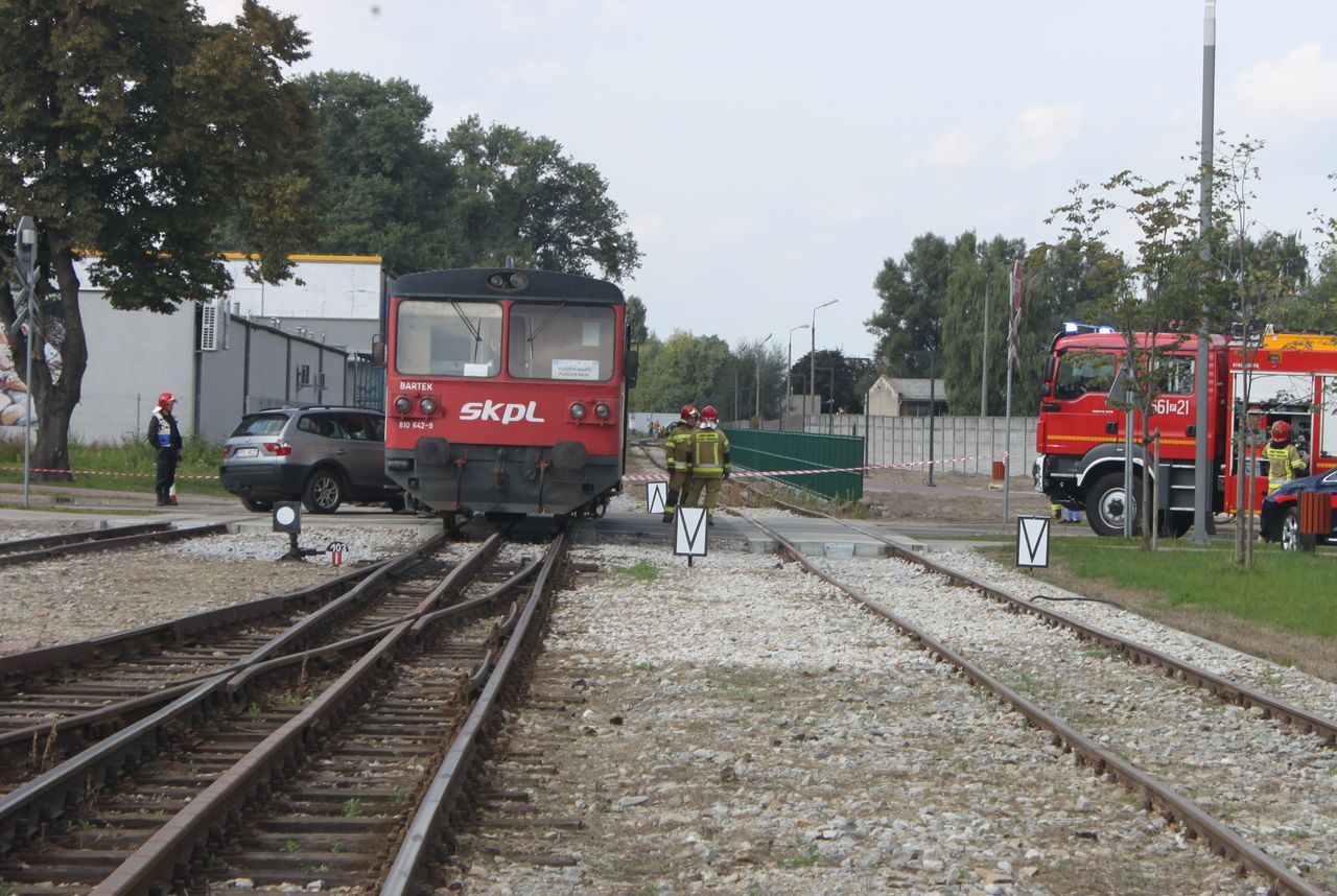 Pleszew. Osobówka zderzyła się z baną. Tym razem na Targowej  - Zdjęcie główne