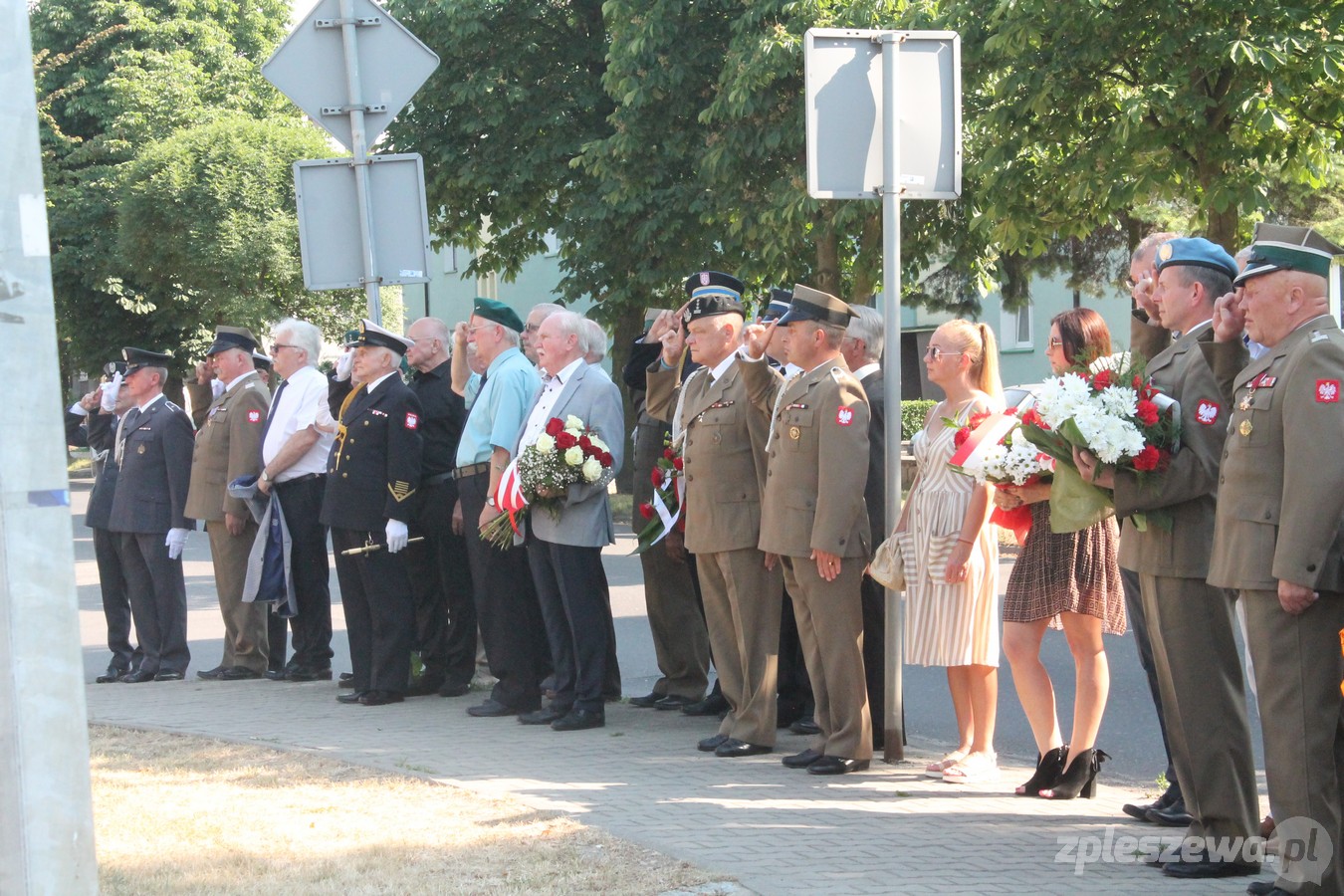 40-lecie Związku Żołnierzy Wojska Polskiego w Pleszewie