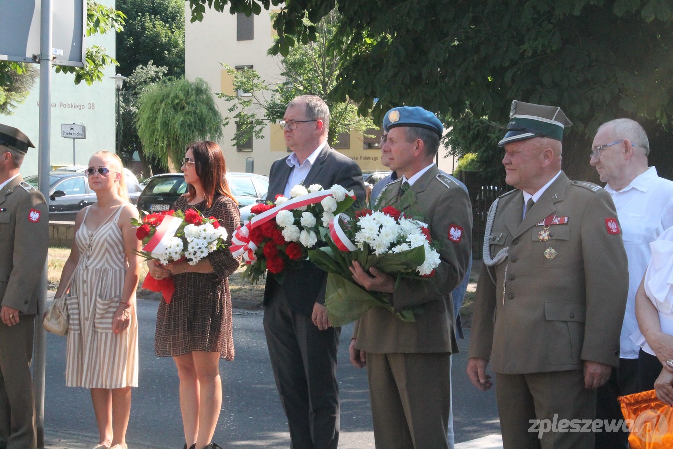 40-lecie Związku Żołnierzy Wojska Polskiego w Pleszewie