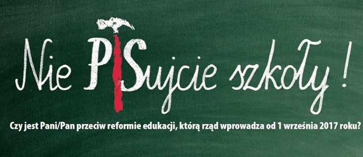 Nie P(i)Sujcie szkoły! Zbierali podpisy - Zdjęcie główne