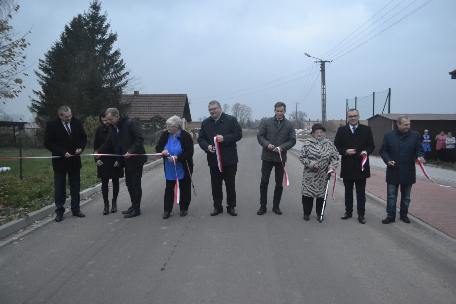 Gmina Czermin. Otwarcie drogi w Skrzypni - Zdjęcie główne