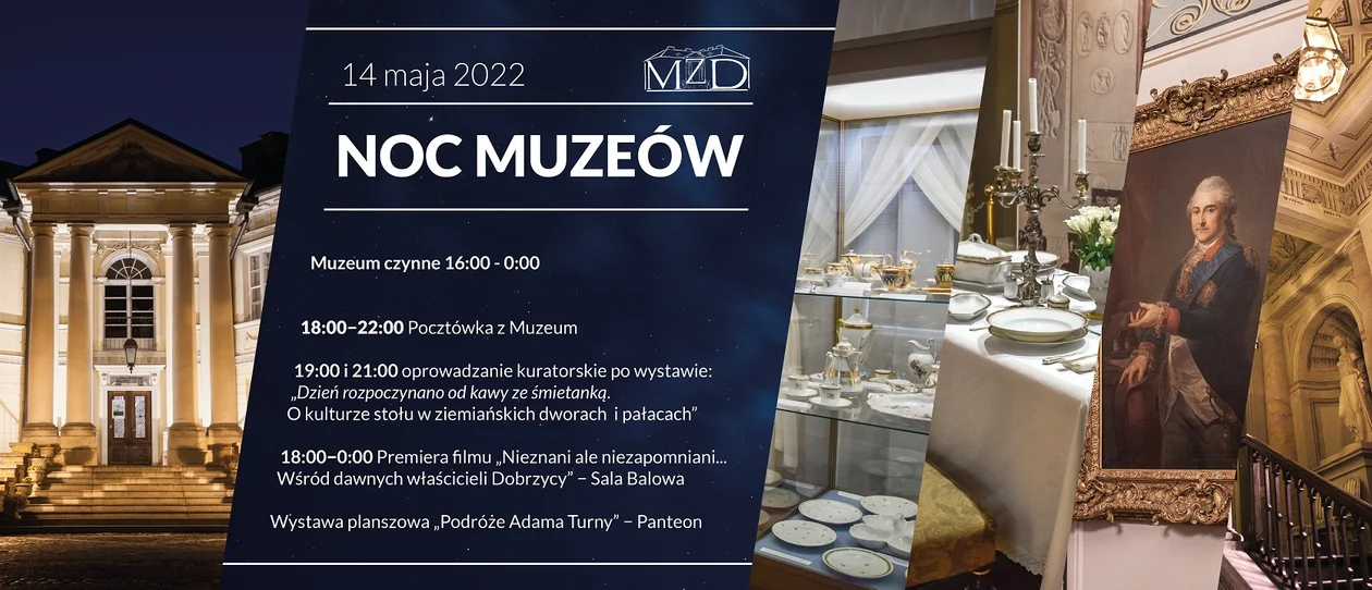 Program Nocy Muzeów 2022 w Dobrzycy 