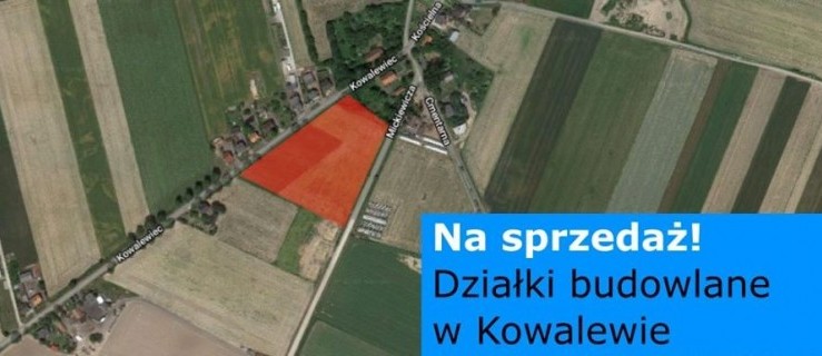 Kowalew. Władze Pleszewa sprzedają działki pod budowę - Zdjęcie główne