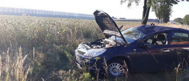Wypadek w Kucharach. Jedna osoba poszkodowana - Zdjęcie główne