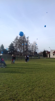 Akcja Balonik dla Marcelka w Dobrzycy