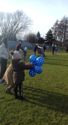 Akcja Balonik dla Marcelka w Dobrzycy