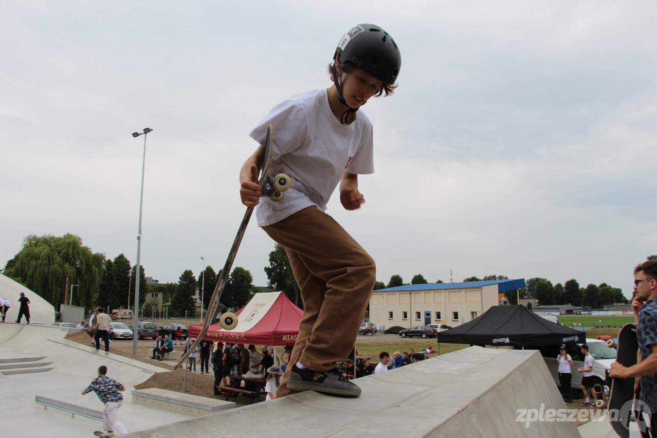 Otwarcie skateparku w Pleszewie