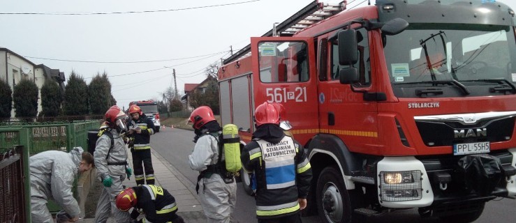 Wyciek kwasu. Zablokowana droga - Zdjęcie główne