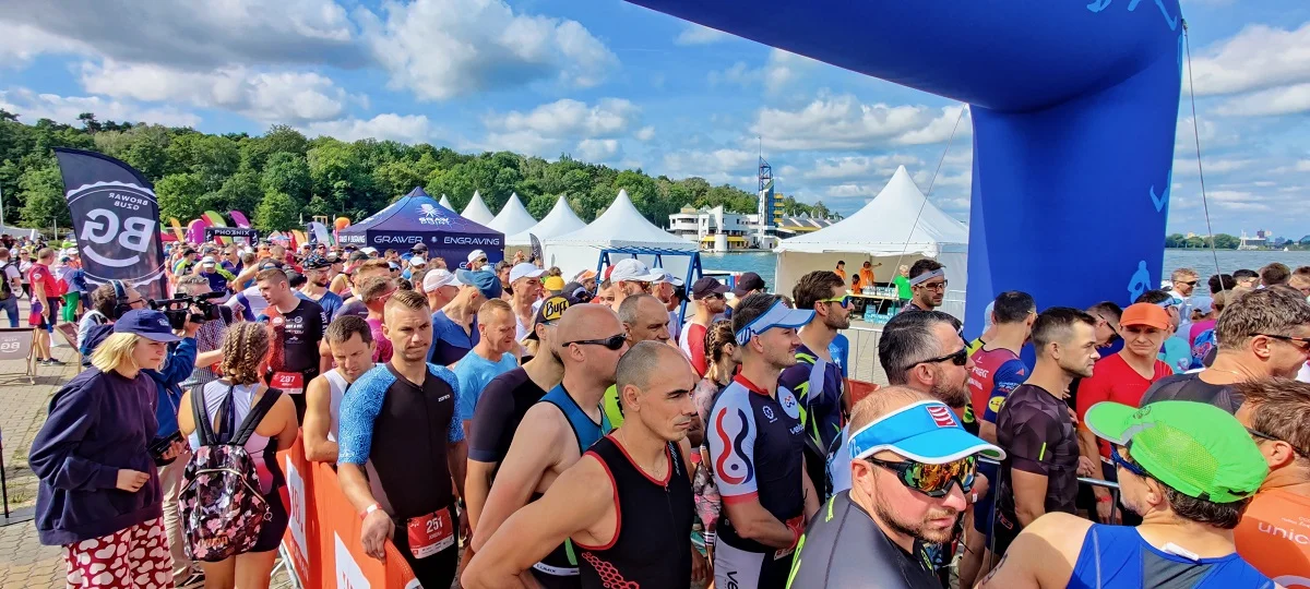Małgorzata Nowak z Pleszewa zdobyła złoty medal w kategorii kobiet 30-34 na dystansie 116,317 km podczas JBL Triathlon Poznań