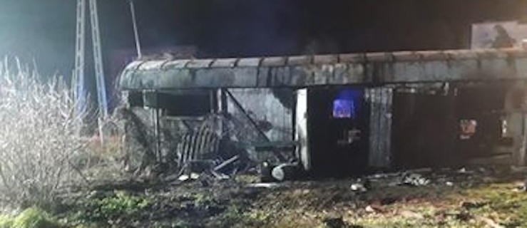 Pożar w Skrzypni w gminie Czermin. Nie żyje jedna osoba! - Zdjęcie główne