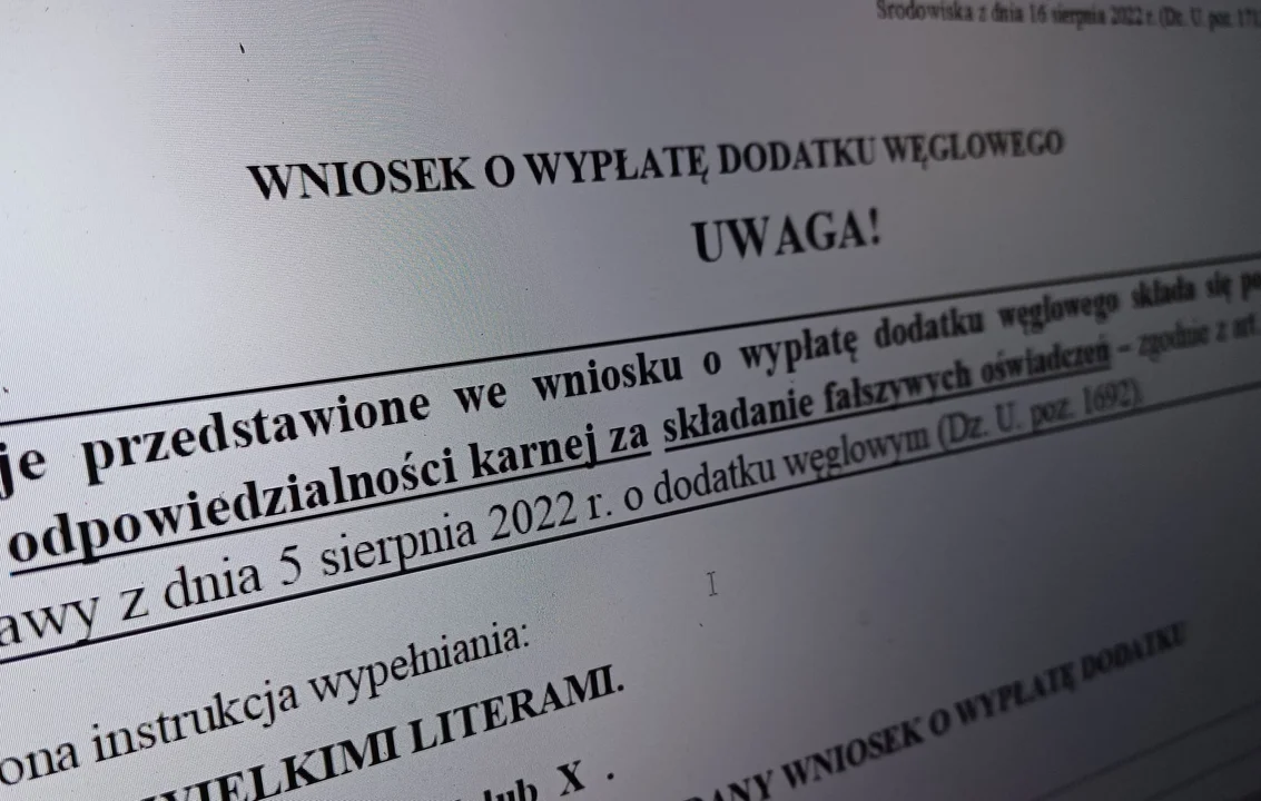 Zakończono przyjmowanie wniosków o dodatek węglowy. Ile wpłynęło w Pleszewie? - Zdjęcie główne