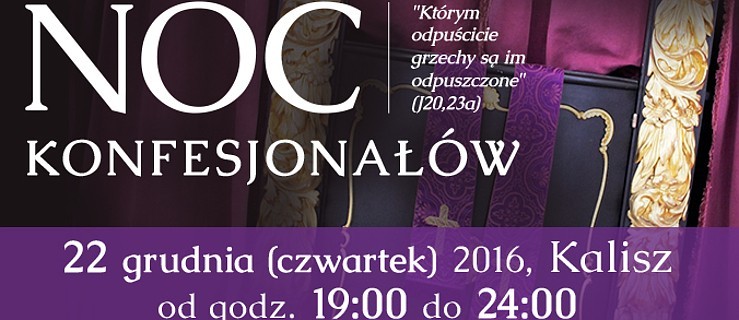 Noc Konfesjonałów. Kiedy? Gdzie? - Zdjęcie główne