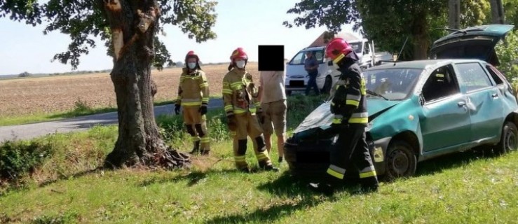 Dobrzyca. Wypadek na ul. Parkowej - Zdjęcie główne