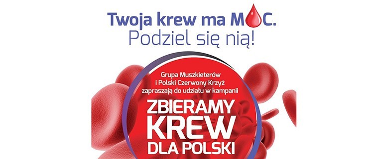 Zbiórka krwi. Dołącz się! - Zdjęcie główne