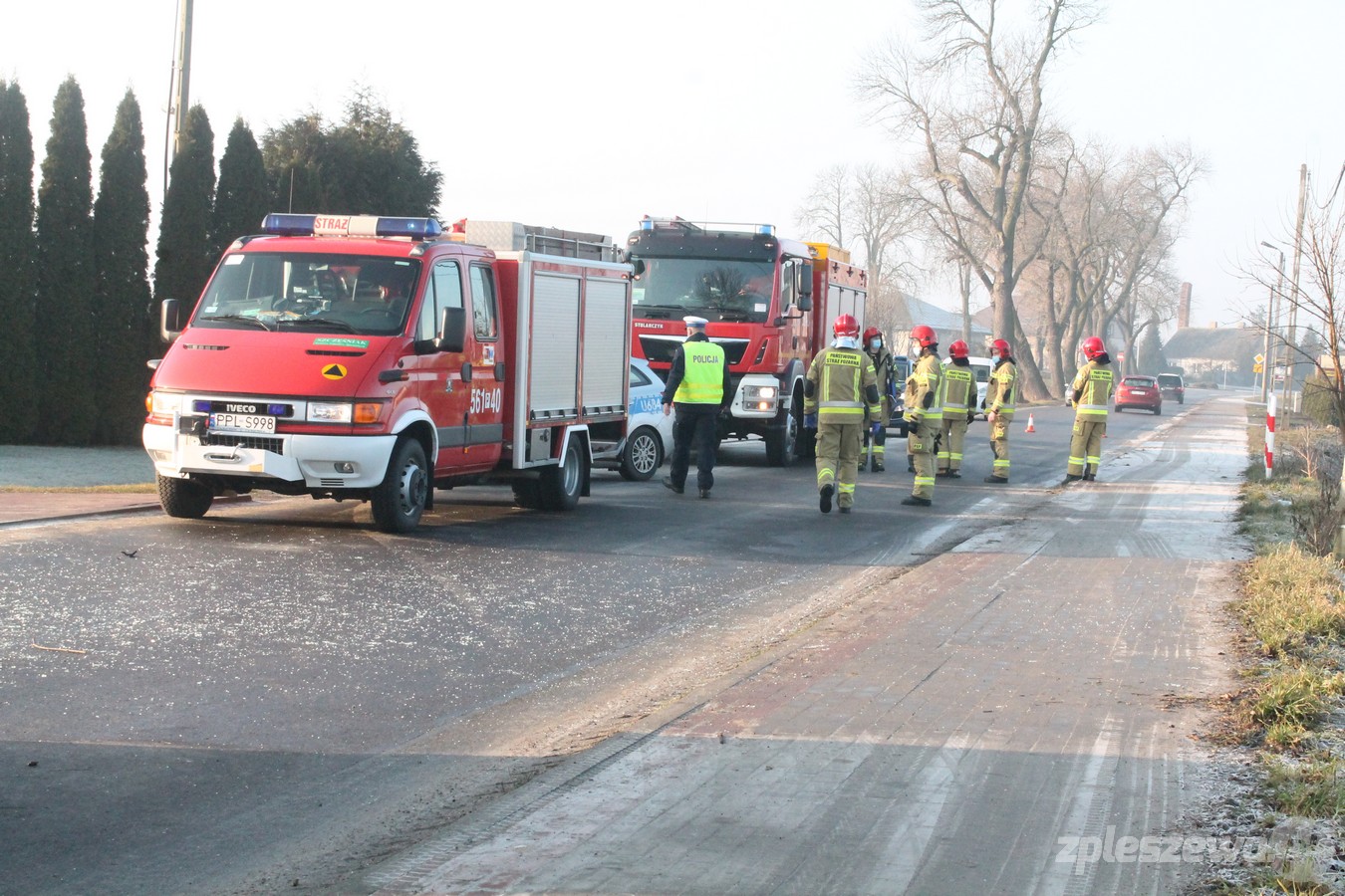 22 lutego. Wypadek w Lenartowicach.