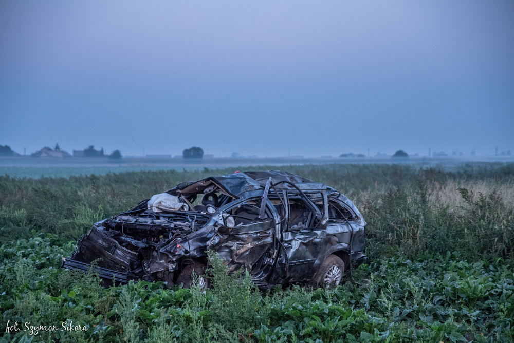 Wypadek śmiertelny na trasie Koźmin Wlkp. - Wałków - Zdjęcie główne