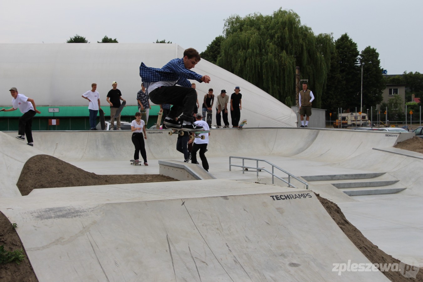 Otwarcie skateparku w Pleszewie