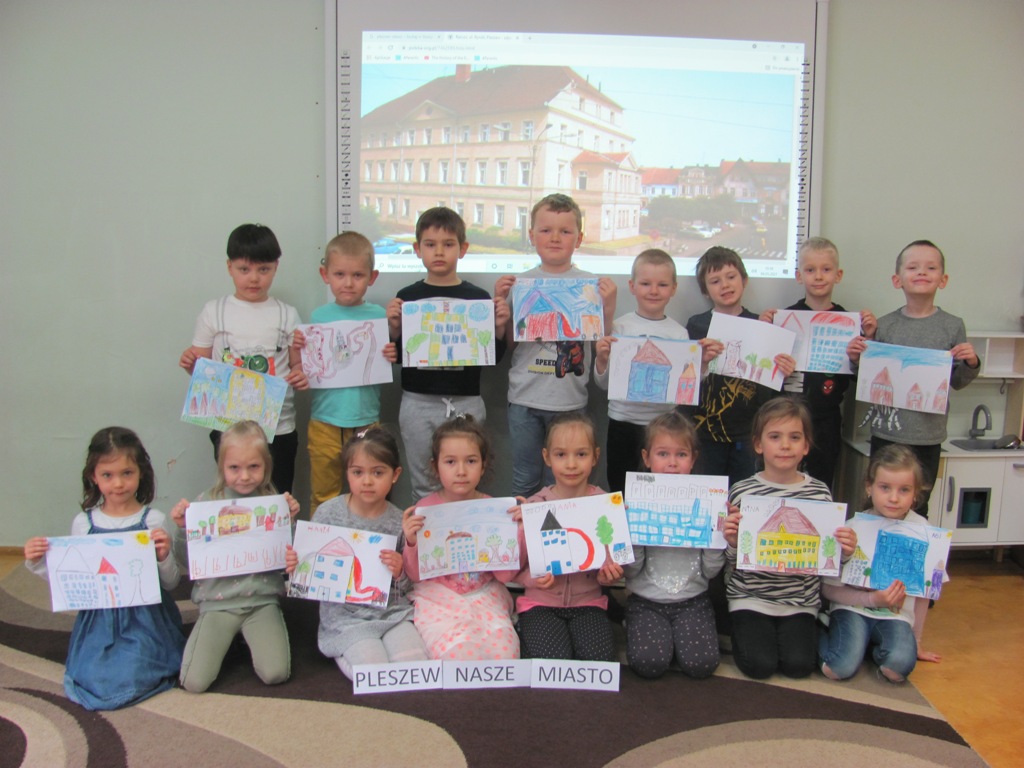 Dzieci z przedszkola "Słoneczne" w Pleszewie wykonały zadania w ramach międzynarodowego projektu edukacyjnego - „Piękna Nasza Polska Cała”.