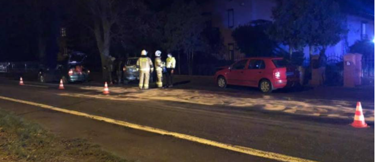 Gmina Chocz. Wypadek w Starym Oleścu.  Zderzyły się trzy auta osobowe - Zdjęcie główne