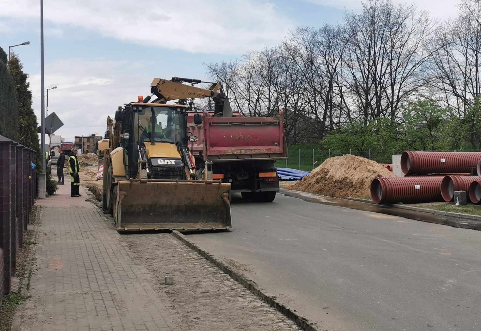 Pleszew. Do kiedy będzie trwać remont ul. Poniatowskiego? - Zdjęcie główne