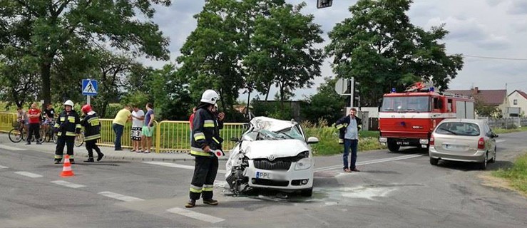  Zderzenie. Droga wojewódzka zablokowana - Zdjęcie główne