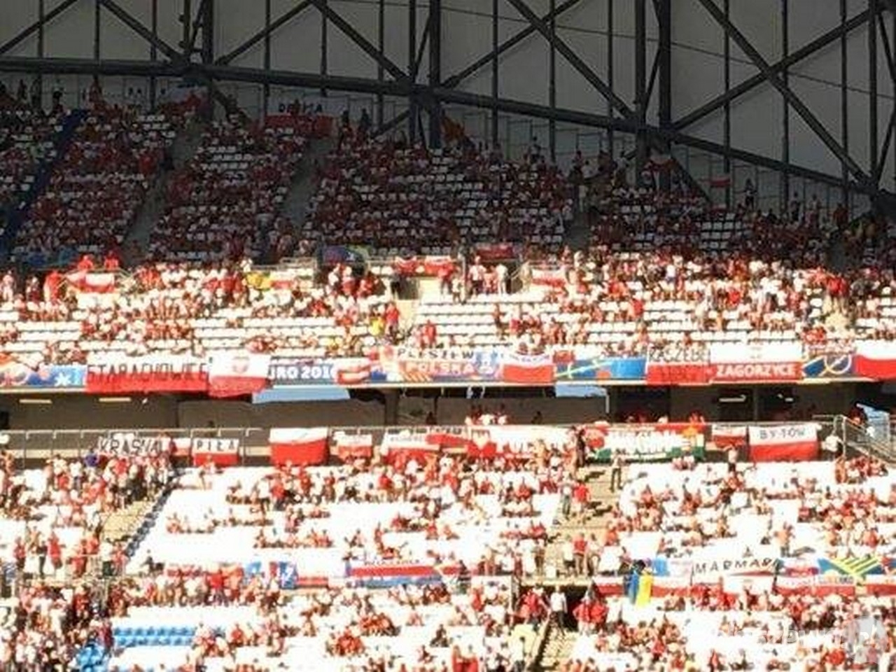 Kibice z Pleszewa kibicowali piłkarzom w meczu z Ukrainą - Zdjęcie główne