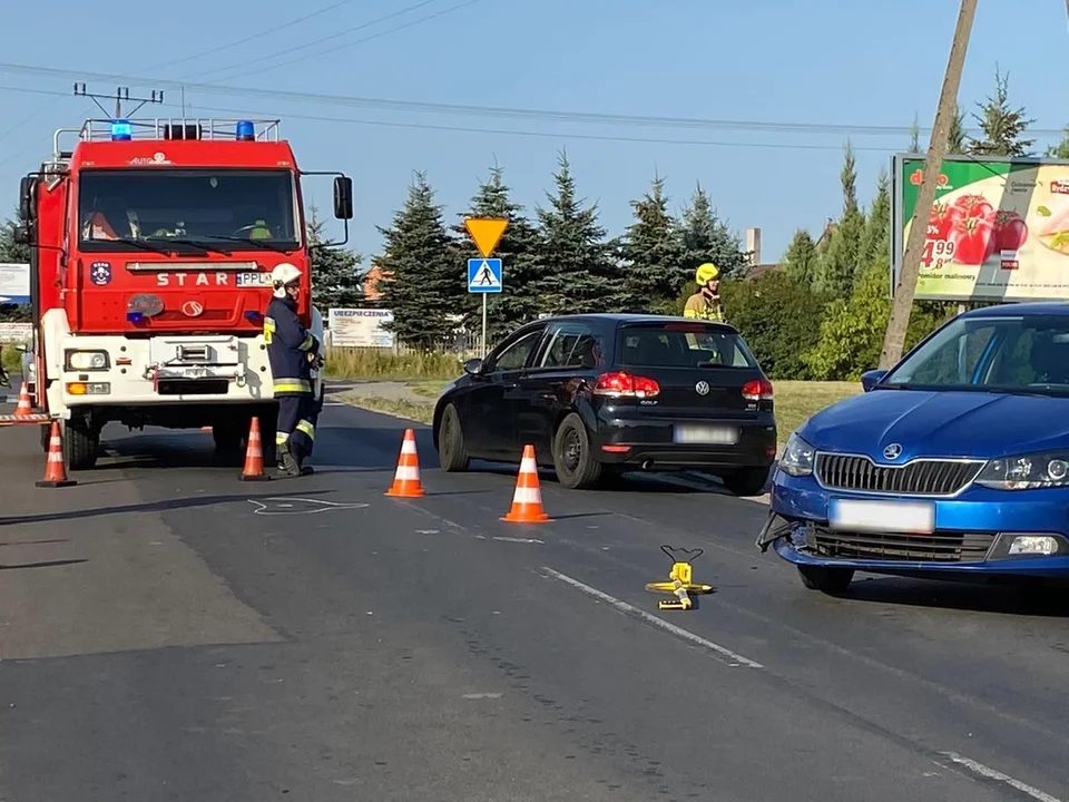 Wypadek w gminie Chocz [ZDJĘCIA] - Zdjęcie główne