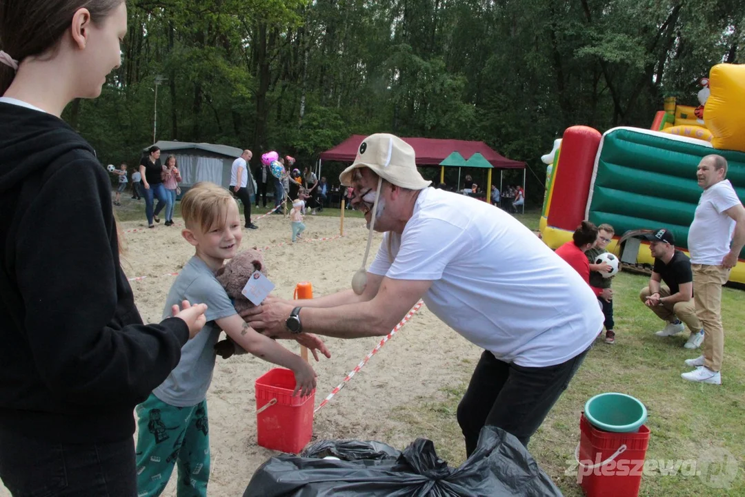 Dzień Dziecka firmy Spomasz nad zalewem w Gołuchowie