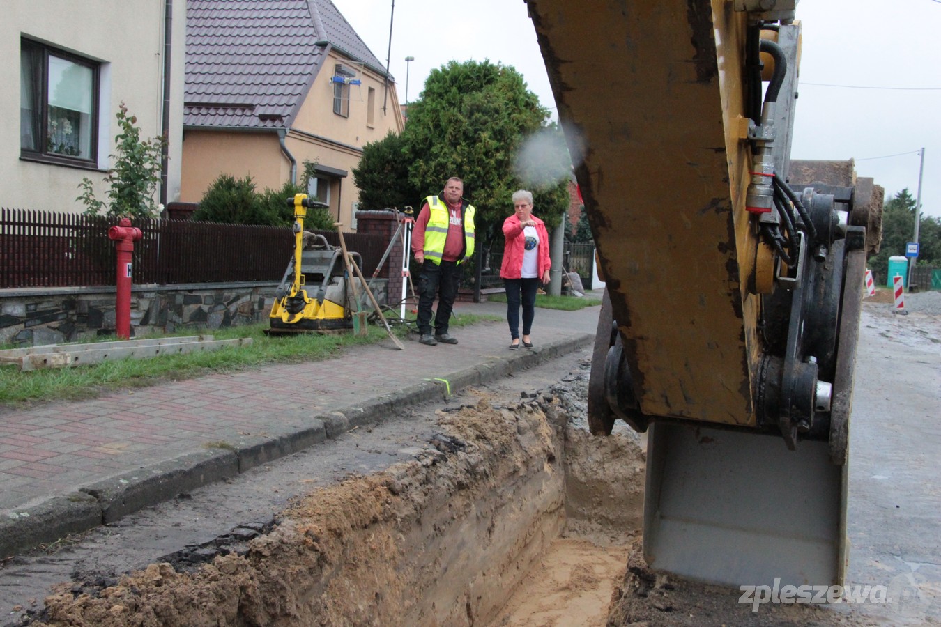 Lenartowice. Grodzisko. Trwa remont drogi powiatowej. Prace idą pełną parą! [ZDJĘCIA] - Zdjęcie główne