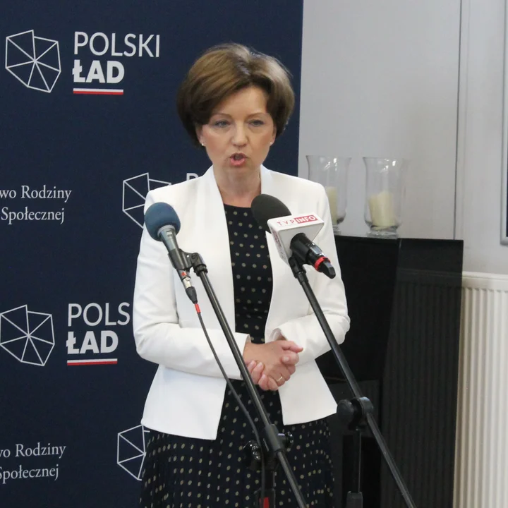 Minister rodziny i polityki społecznej Marlena Maląg przyjedzie do Pleszewa