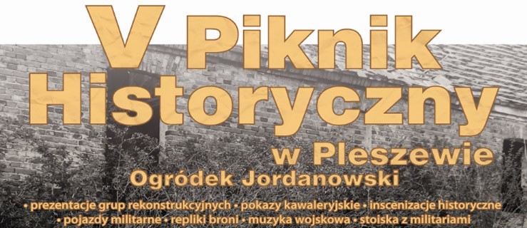 Piknik historyczny w parku - Zdjęcie główne