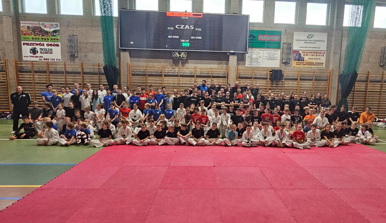 UKS Taekwondo Pleszew na konsultacji wojewódzkiej w Rakoniewicach - Zdjęcie główne